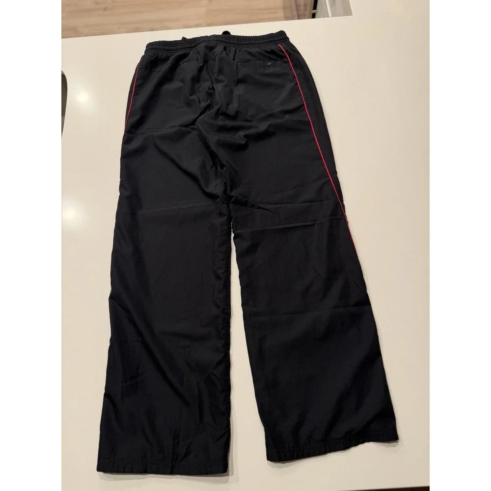 Nike The Athletic Dept Track Pants Womens M Black Red 370907-012 Preowned